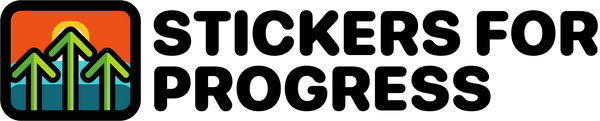 Stickers for Progress logo